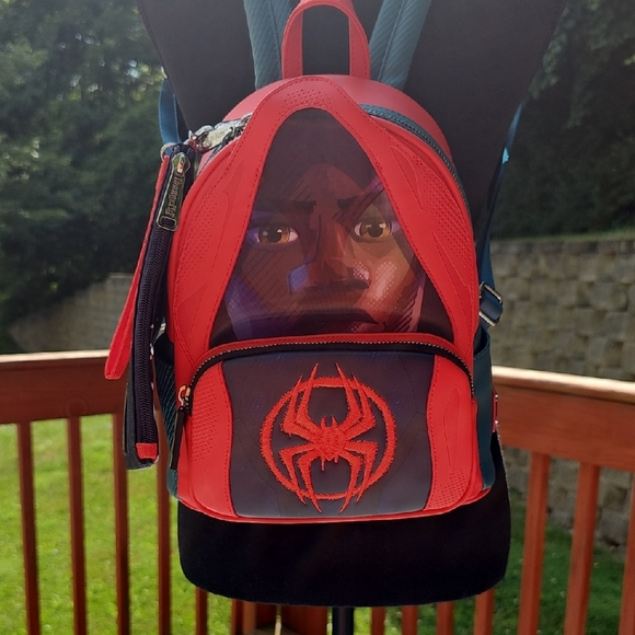 Other - Loungefly Spiderman Into The Spiderverse Cosplay mini backpack.